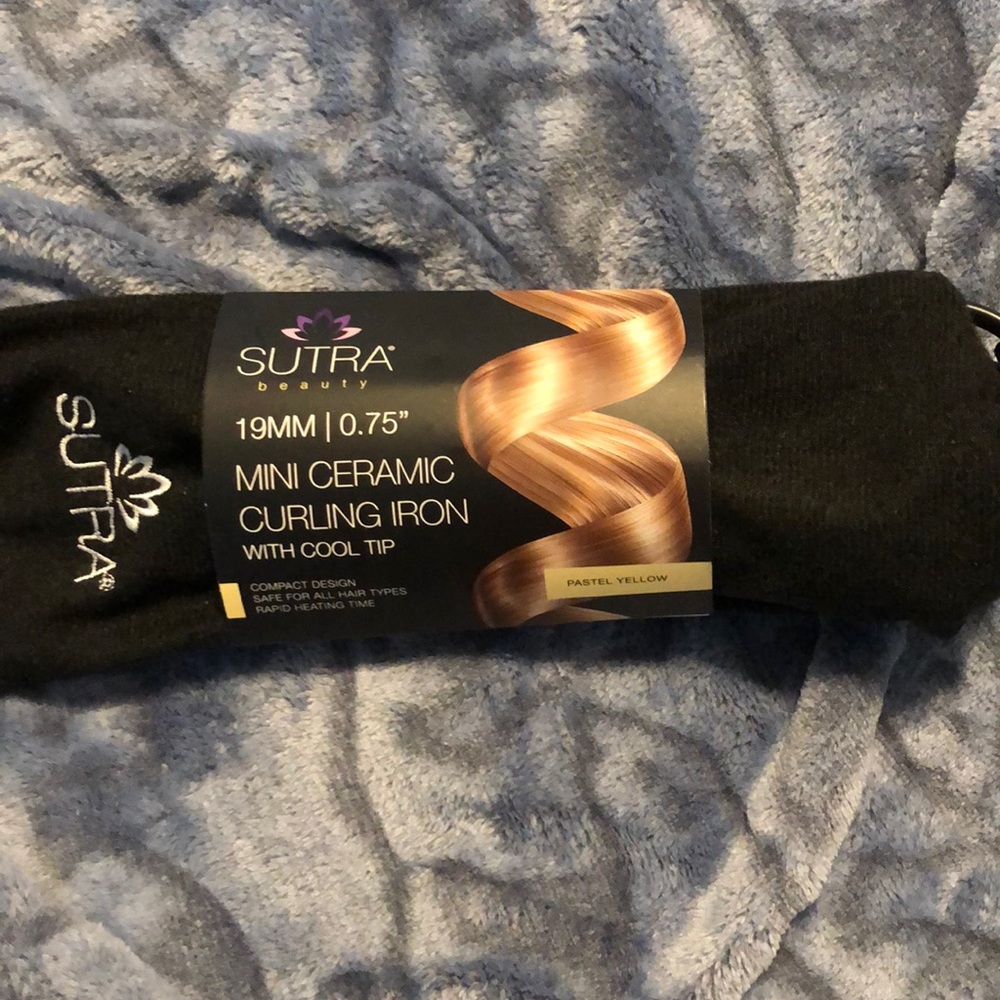Sutra cosmetics mini ceramic curling iron